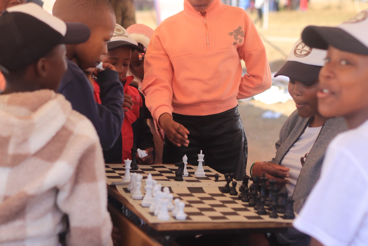 Hon. Mampho Tjabane Youth Development Games Bring Hope to Over 350 Children in Stadium Area